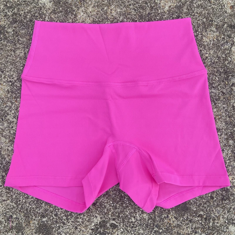 ผู้หญิงโยคะกางเกงขาสั้นกีฬากางเกงขาสั้นเอวสูงออกกําลังกายสั้นLeggingsฟิตเนสสั้นกางเกงขี่จักรยานแน่นนุ่มกีฬา