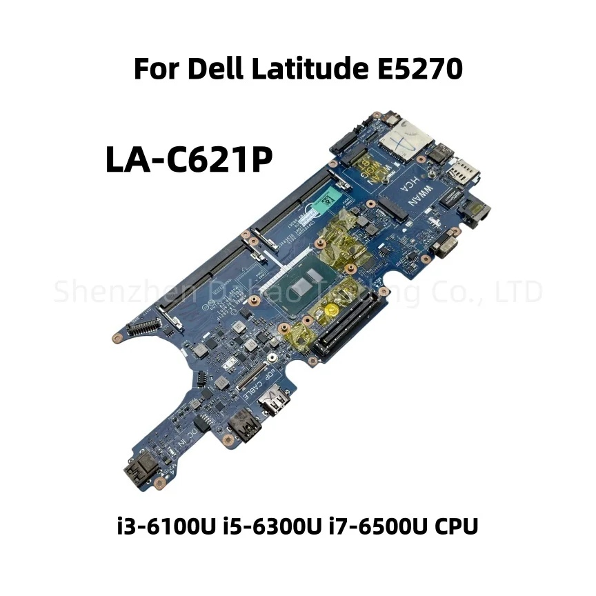 adm60-la-c621p-メインボード-dell-latitude-e5270-ノートパソコンのマザーボード-i3-6100u-i5-6300u-i7-6500u-cpu-uma-cn-076r9t-ddr4