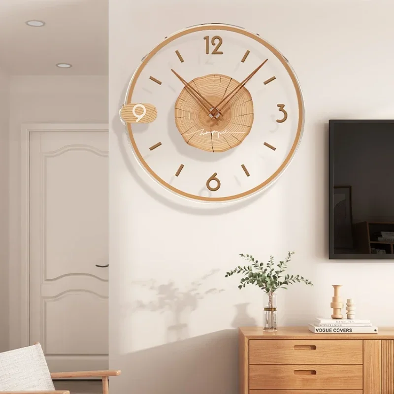 Creative clock wall clock living room modern simple decoration home silent clock hanging wall