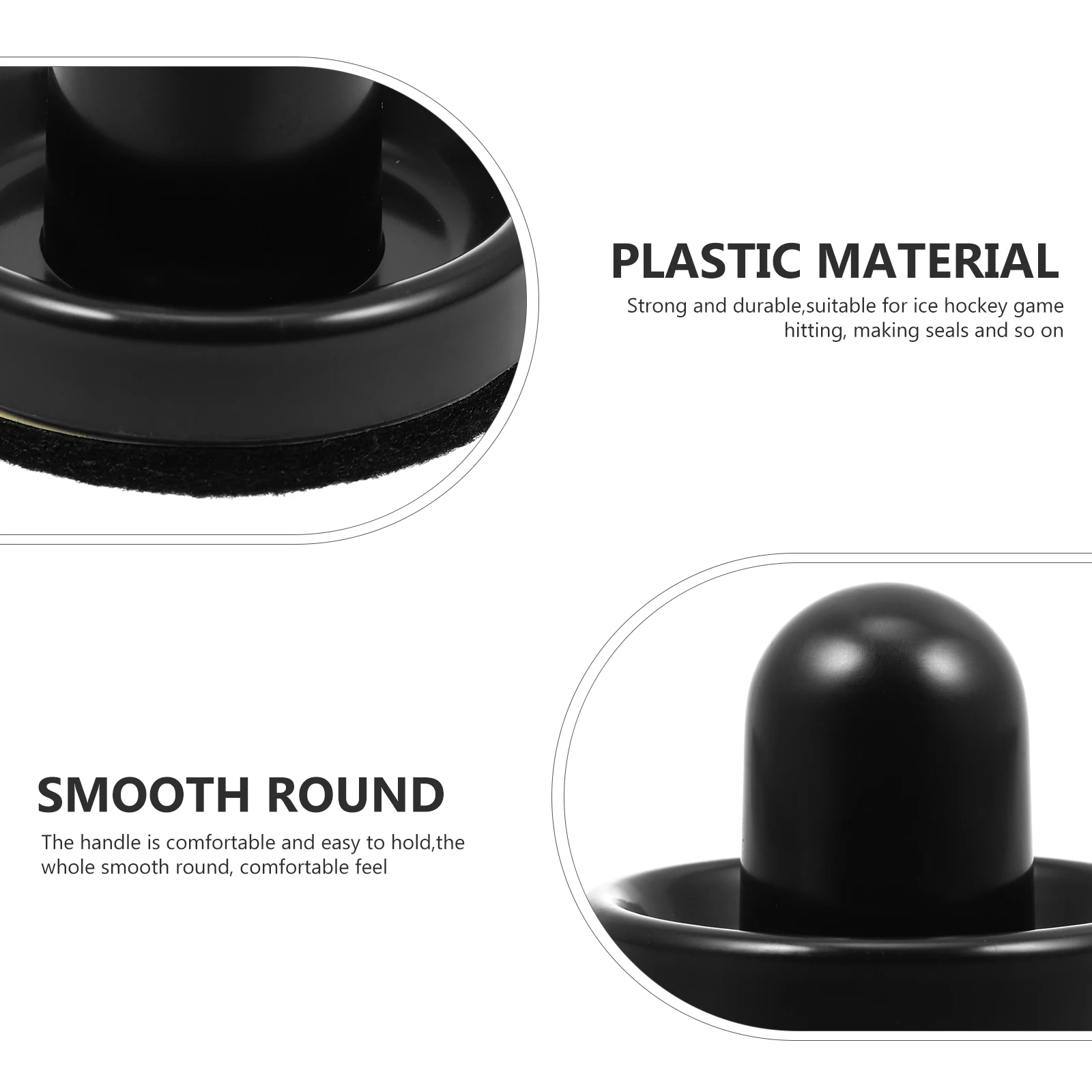 

1Set Air Hockey Pusher Bulk Replacement Parts Indoor Game Table Accessories Plastic Hockey Paddle Fast- Family Game Room