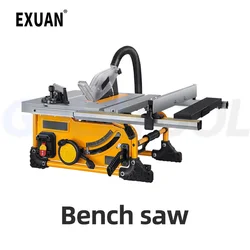 210mm 8 Inch Wood Cutting Saw Dust Free With Extension Table Portable Woodworking Machine For Jobsite Table Saw