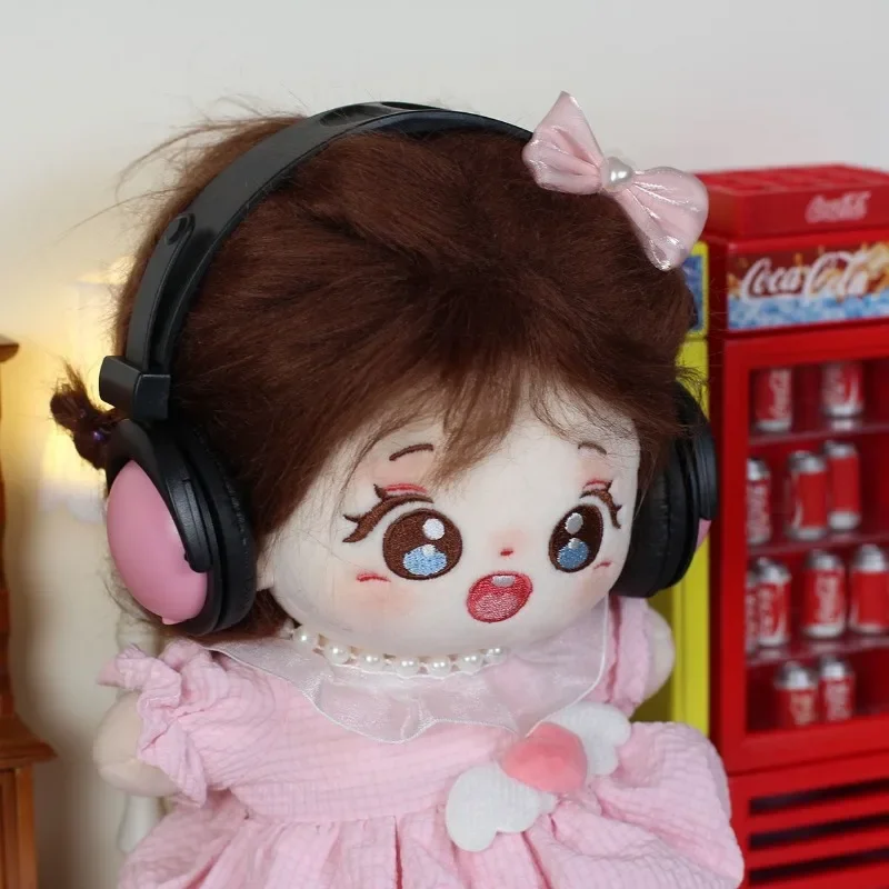 Cotton Doll Earphone Model (Fake Machine) Children's Doll Head Daiwa Earphone Model