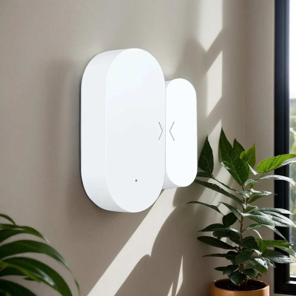 

​ ​ Беспроводной магнитный датчик двери/окна - автоматическая сигнализация обнаружения умного дома ​ ​