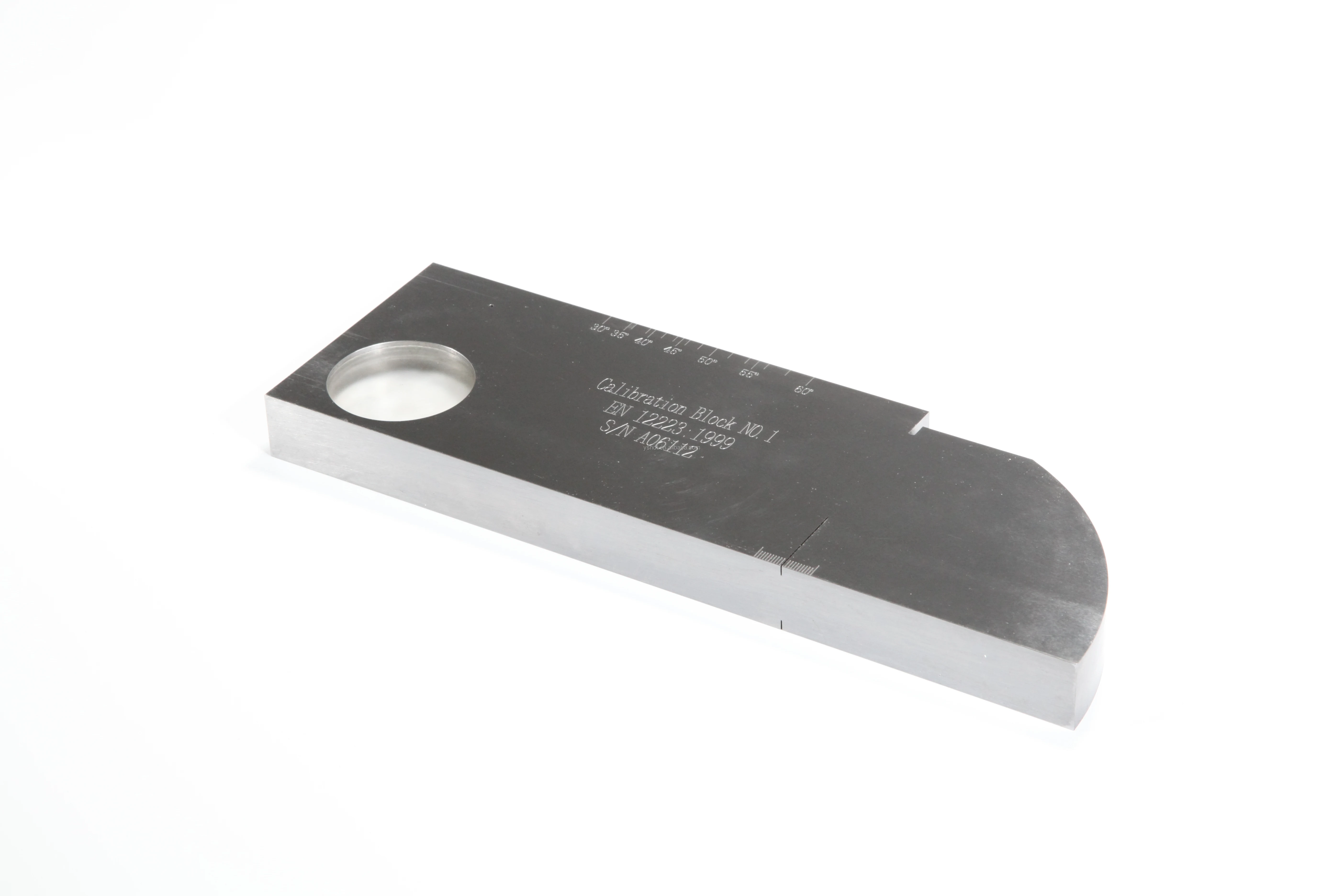 Shear Wave Calibration IIW Block V1(IIW) Ultrasonic Test Block Calibration Block