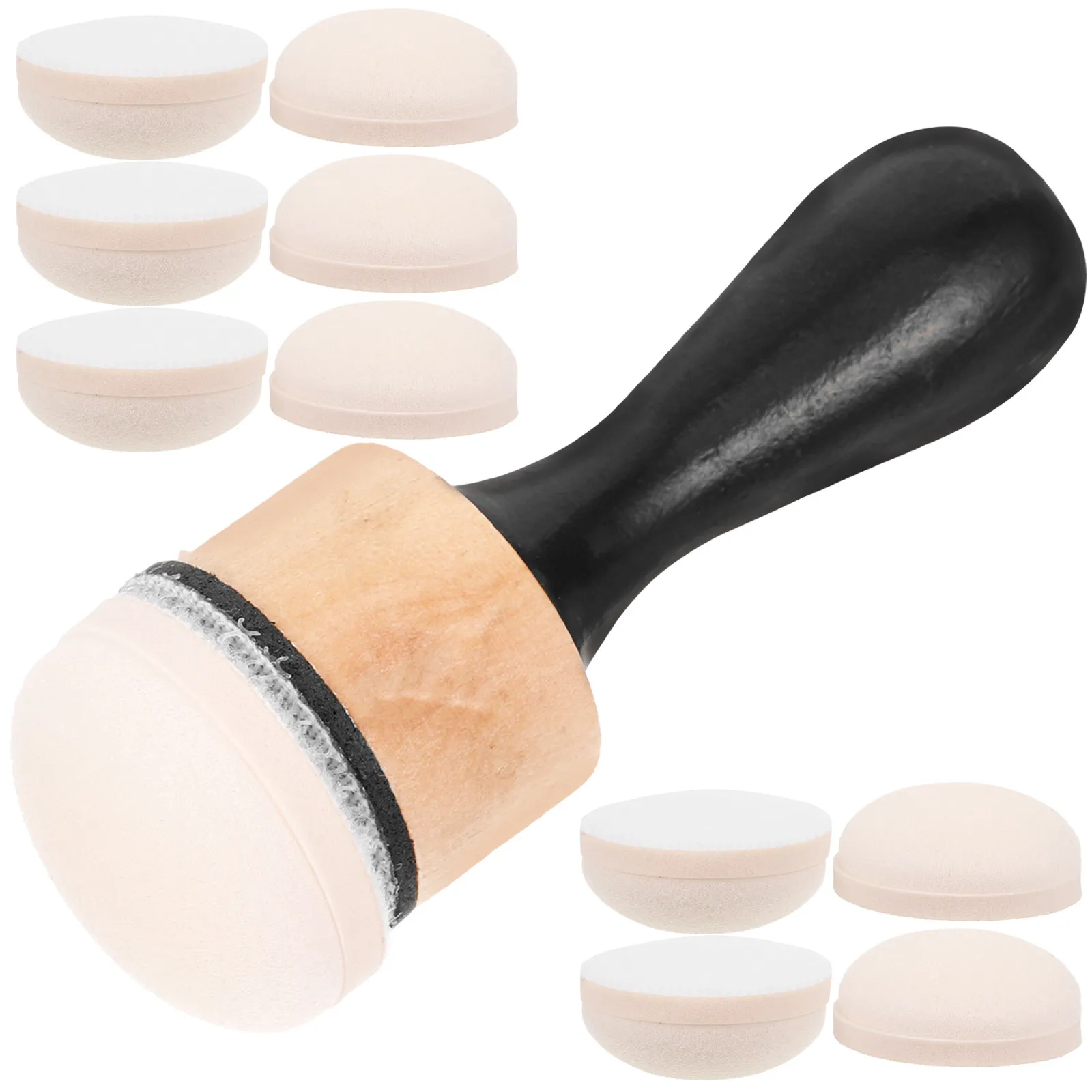 1Set Painting Sponge Stamper Safe Material Lightweight Drawing DIY Craft Supplies for Oil Watercolor Acrylic Gouache Painters