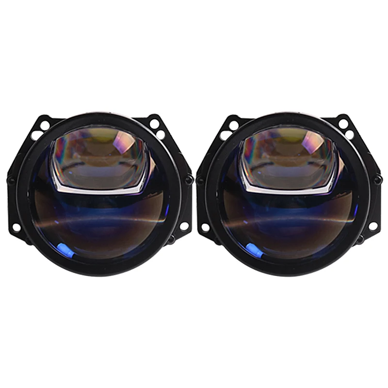 Sanvi New Arrival 3 inches LED Bi Beam Projection lens 73W led projector lens A11 max blue film lens car light accessories