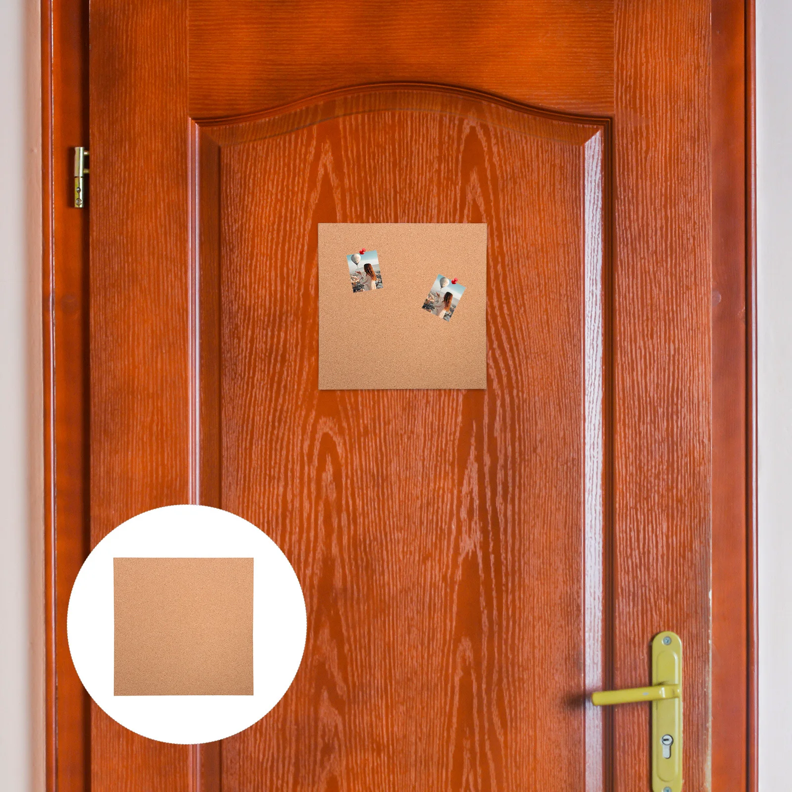 

6 Rolls Self Adhesive Cork Board Roll Thick Peel Stick Cork Sheets For Walls Office Display Board - Diy Photo Bulletin Craft