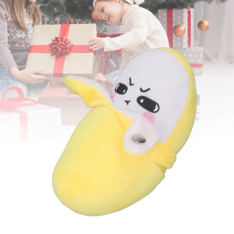 Muzyczny Bębenek Pianinkowy Pluszak Owoc Elektryczny Interaktywny Lalka Dla Dzieci Banan