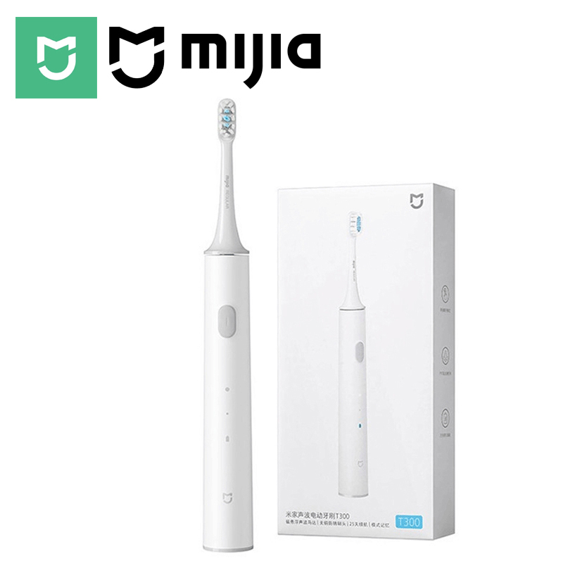  MIJIA T300 Electric Toothbrush  IPX7 Waterproof Smart Sonic Brush Ultrasonic Whitening Teeth Tooth Brush For Toothbrushes 