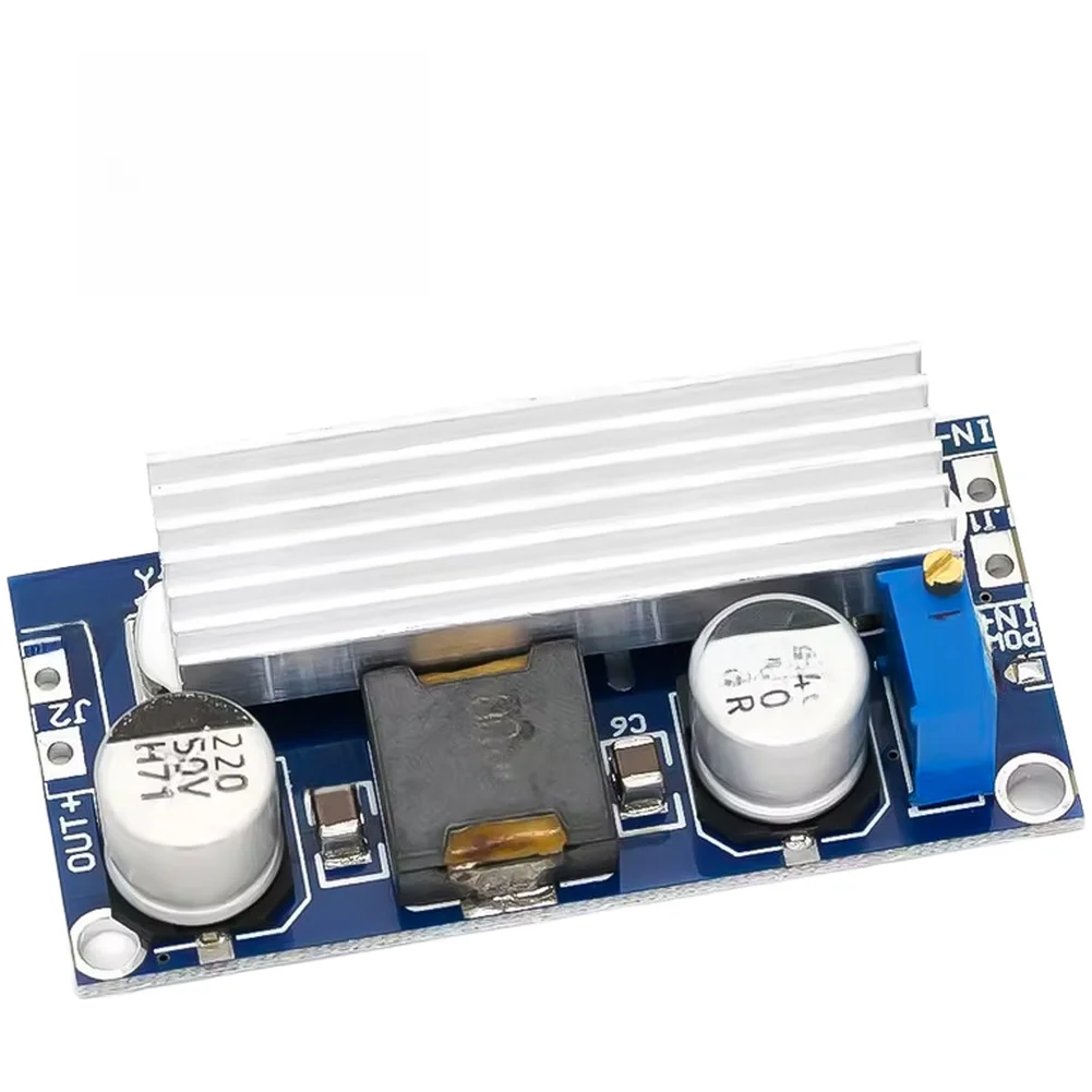 Para XL6009 6A DC módulo convertidor de refuerzo 100W fuente de alimentación de aumento voltaje ajustable 3,5 a 35V entrada 4 a 30V