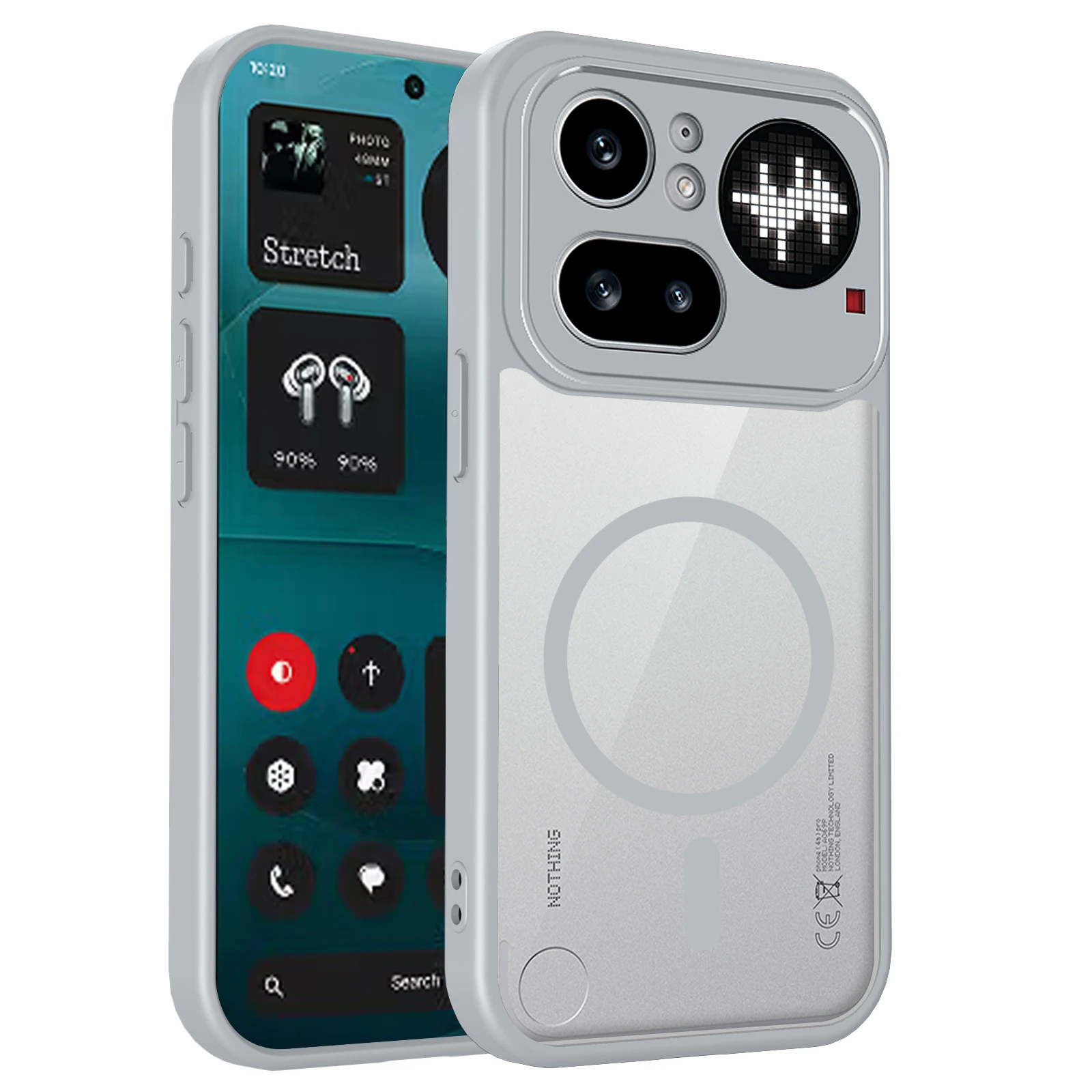 Luxury Magnetic Phone Case For Infinix Note 60/Note 60 Pro/Smart 20/10/GT 30 Pro/50 Pro Wireless Charging Shockproof Back Cover view 2