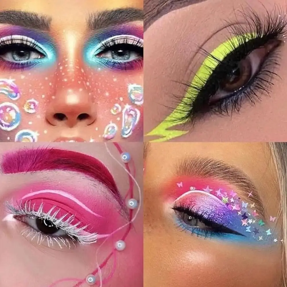 Kit di pittura per il viso corpo multicolore di bellezza Trucco Impermeabile Body Art Pittura Tattoo Clown Face Painting Palette Festival