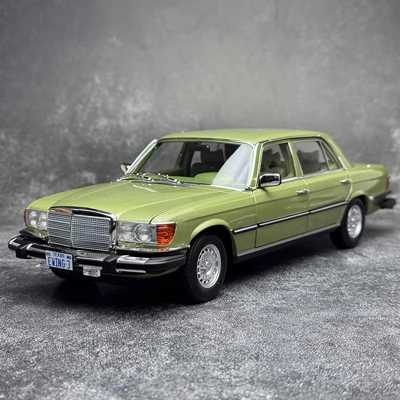 NOREV 1:18 para 450SEL Simulação de carro vintage liga modelo de carro coleção ornamento retrô