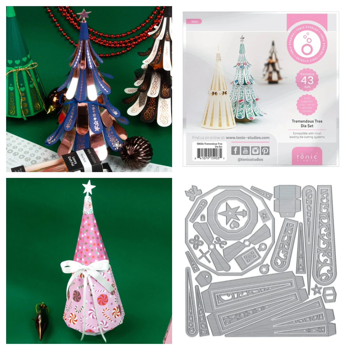

Tremendous Tree Die Set Metal Cutting Dies for DIY Scrapbooking Crafts Handmade Photo Album Diary Decoration 2025 July New