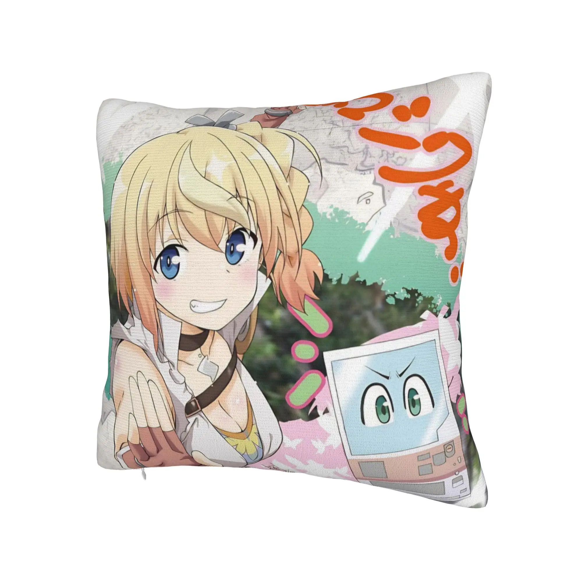 Decorative Pillowcases Reborn As A Vending Machine Merch Bed  Throw Pillow Case Cover Square Style Multi-Size