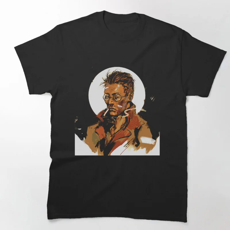0731 Funny Kim kitsuragi Anime Disco Elysium rpg video game Gift T shirt 100% cotton print large size Tops S-6XL mens clothing - Image 2