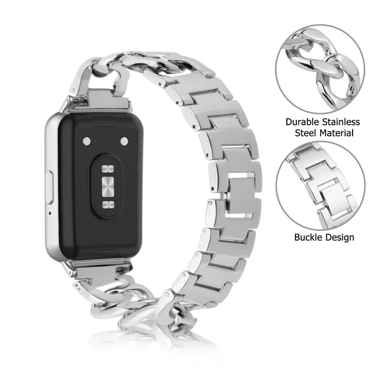 Сменный ремешок для Samsung Galaxy Fit 3, браслет, браслет из нержавеющей стали, цепочка для Samsung Galaxy Fit 3, ремешок для часов