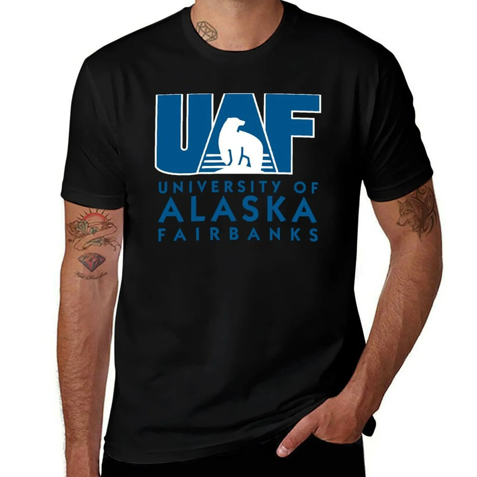 

College of Alaska Fairbanks T-Shirt tshirts personalised plus size clothes oversized plain mens designer t shirt