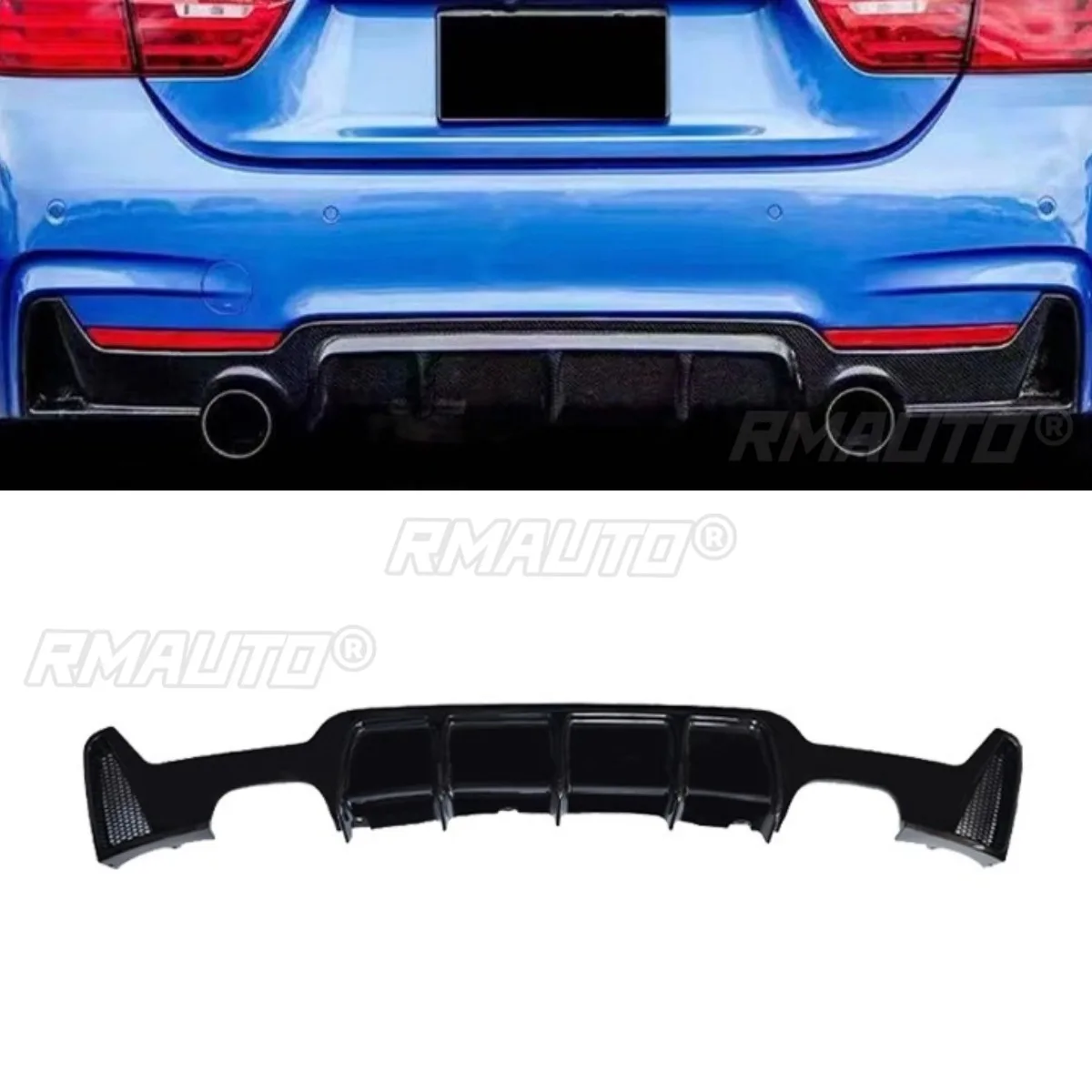 

Задний бампер автомобиля, спойлер, диффузор, модификация, часть для BMW 4 серии F32 2013-2019, защита бампера, защитная крышка, аксессуары