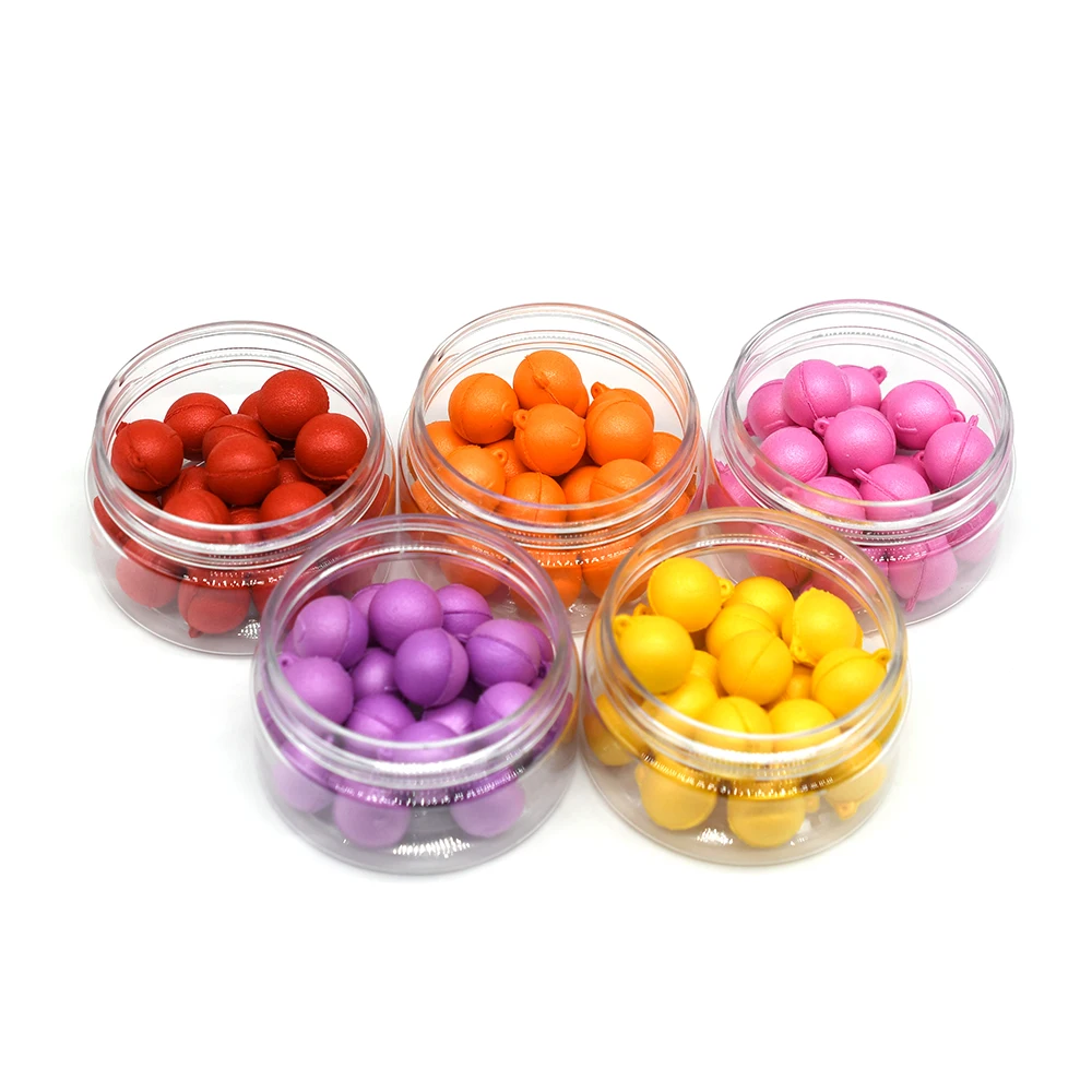 MNFT New Carp Fishing Lure Pop Ups Boilies Beads Floating EVA Ball Red Orange Yellow Pink Purple Color Size 8/10/12/14mm