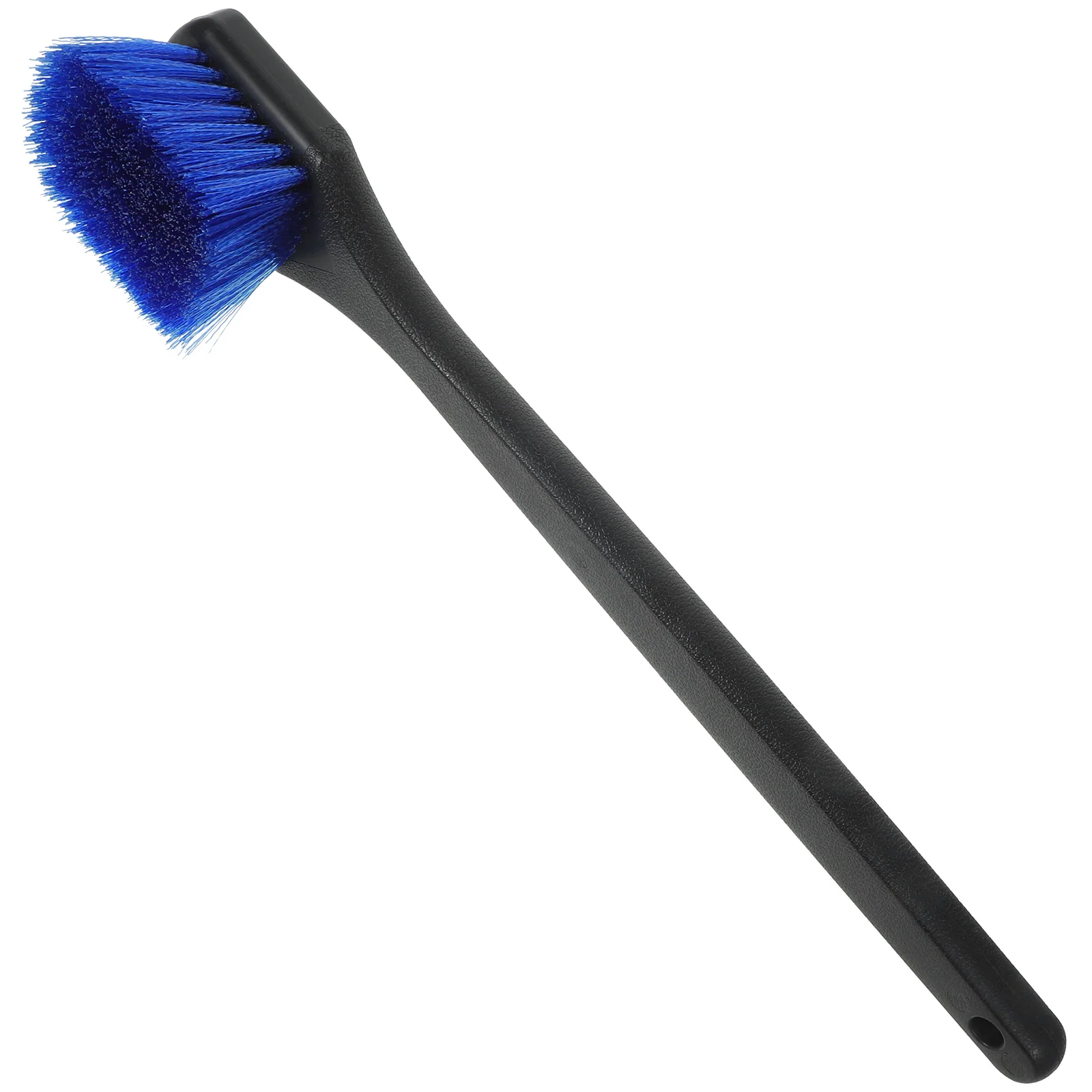 

Tire Brush for Car Wheel Hub Long Handle Cleaning Tool Decontamination Hard Bristles Plastic