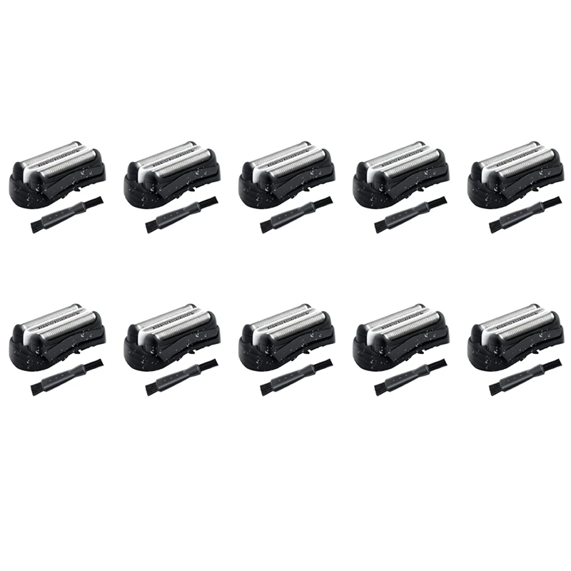 

10X 32B Shaver Head Replacement For Braun 32B Series 3 301S 310S 320S 330S 340S 360S 380S 3000S 3020S 3040S 3080S