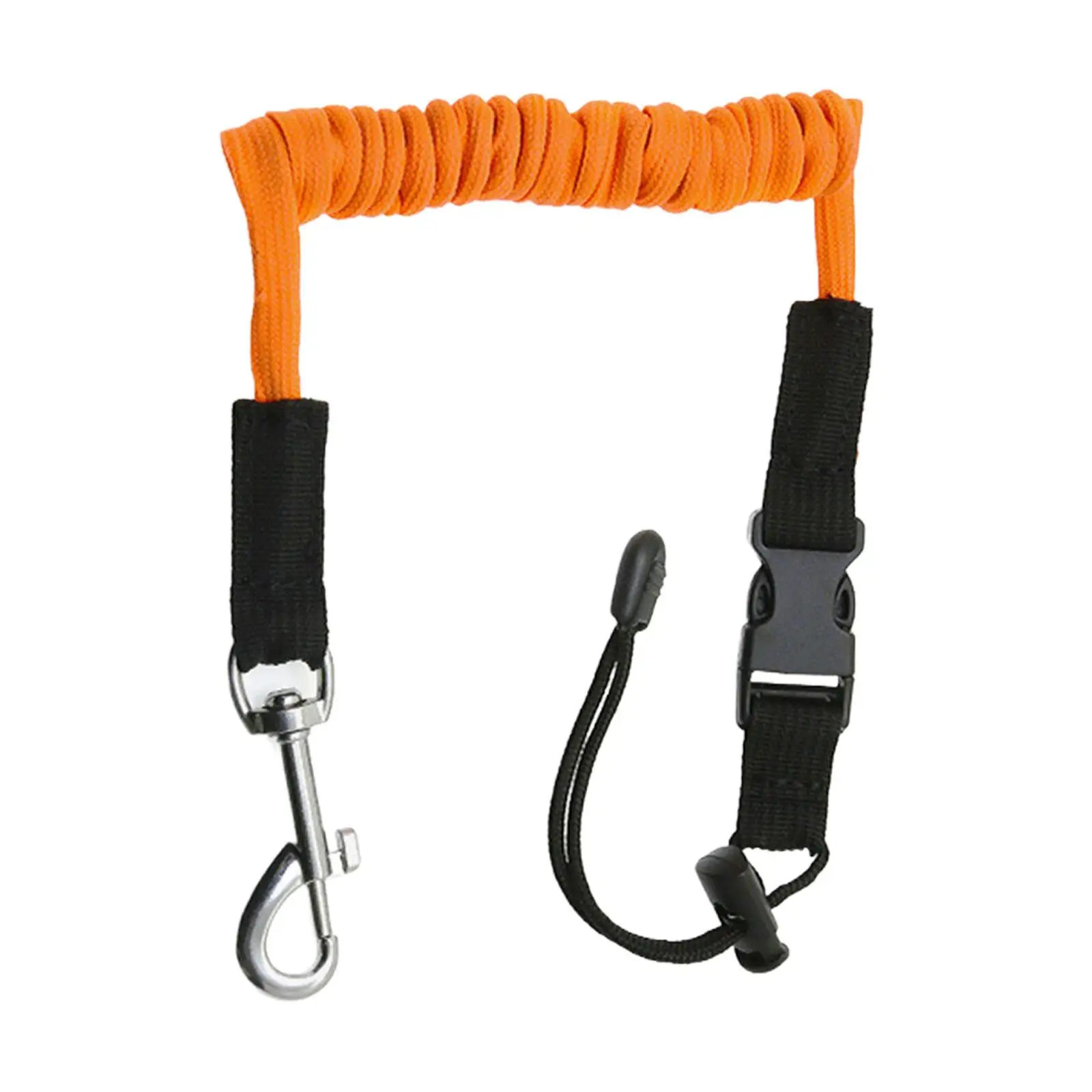 Lanière de maintien de pagaie de Kayak extensible, Clip à boucle en métal pour accessoires de bateau de canoë, planches à pagaie de Rafting
