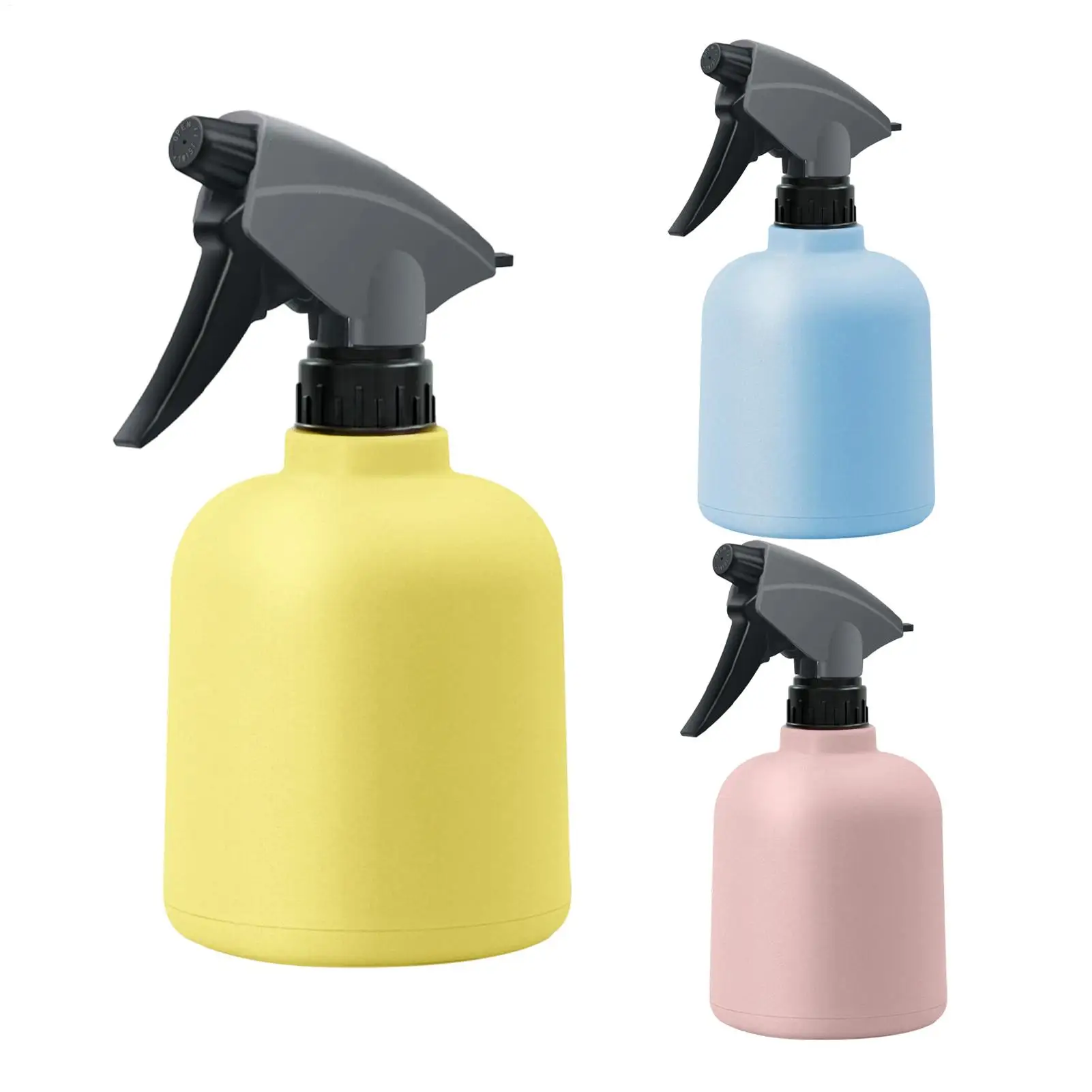 Botella de Spray para Plantas de 600 ml, Rociador Ajustable a Prueba de Fugas para Limpieza, Jardinería, Interiores, Exteriores, Hogar, Patio, Jardín, Césped, Riego