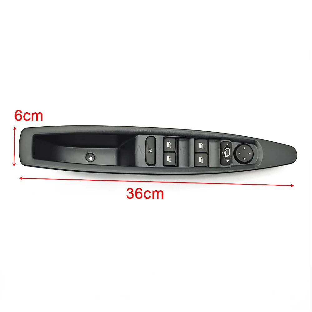 Compatible For Citroen C4 2004- 2010 Power Window Control Switch Electric Window Lifter Switch Panel Left Driver Side