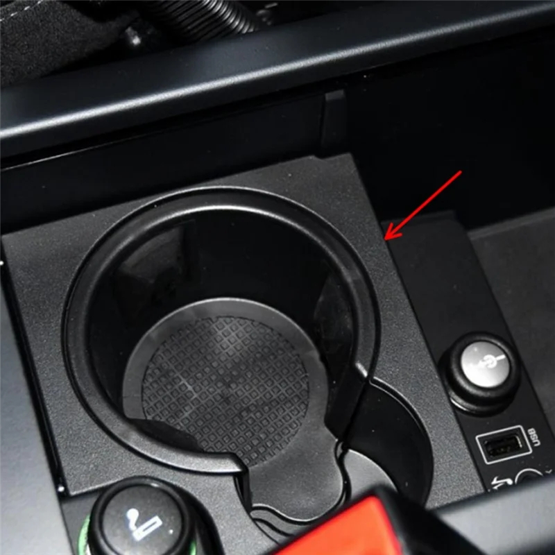 Practical Car Center Console Cup Holder Insert LR021330 LR087454 For Land Rover Range Rover 2010-2017 Discovery 4 5 2010-2024