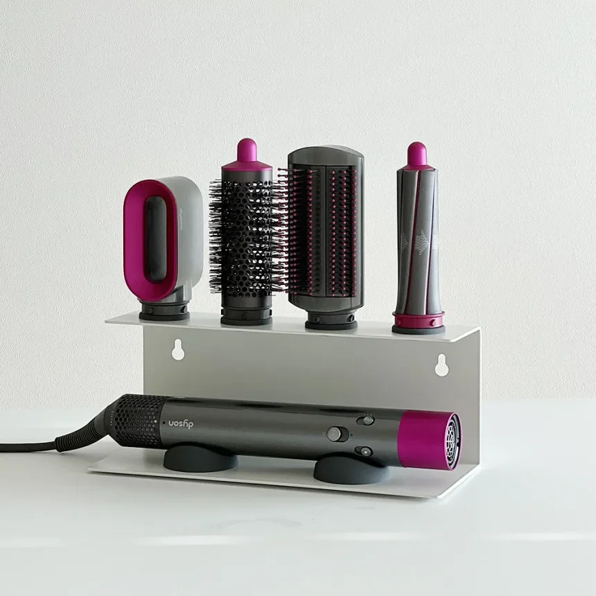 حامل معدني لحامل Dyson Airwrap Air Wrap Cradle Support Wallmount