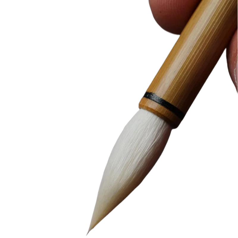 Woolen Hair Calligraphy Brush Set Traditional Chinese Painting Brush Ouyang Xun Regular Script Writing Brush Hu Zhou Brush Pen