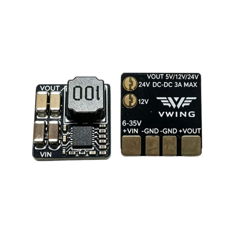 VWING Mirco 2-8S BEC Spannungsreglermodul 5V12V Ausgang 6V-36V Eingang Abwärtswandler für RC FPV Racing Drohne
