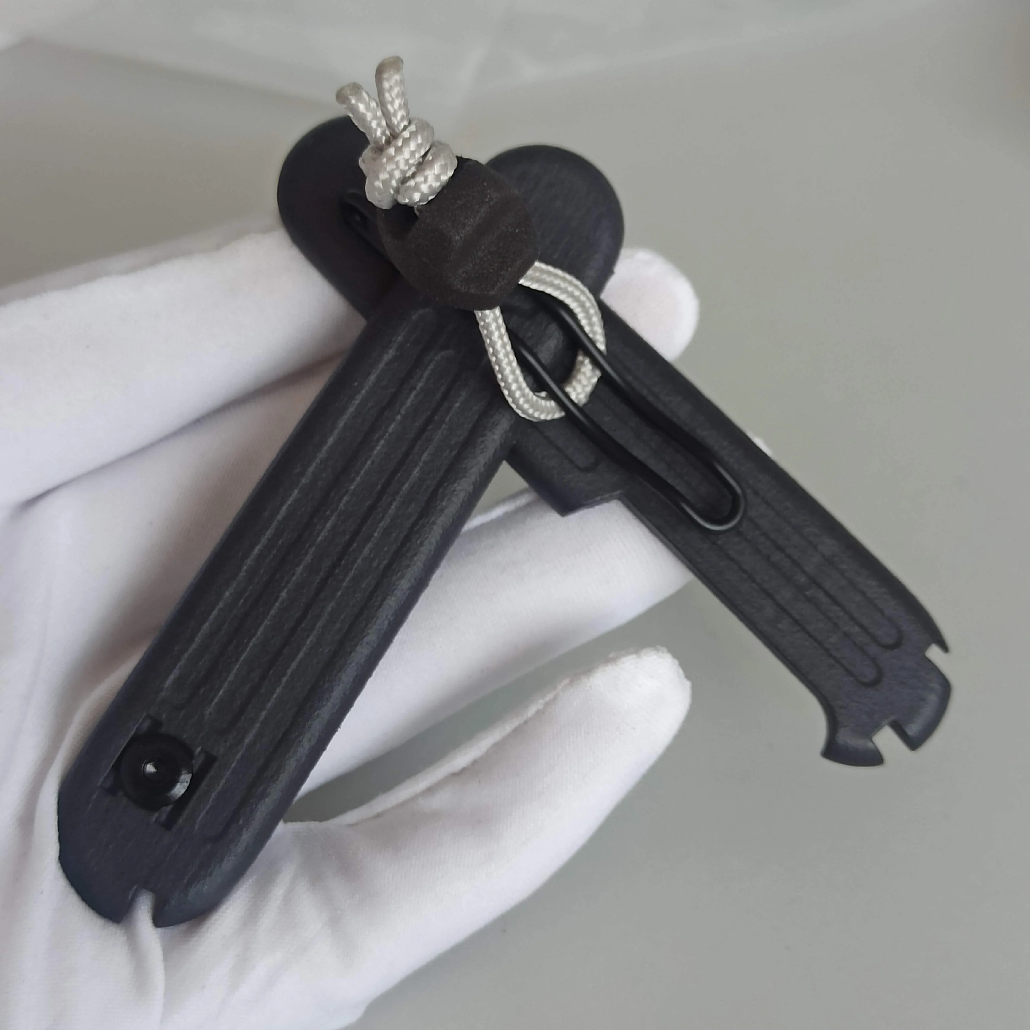 1 Paar Handwaagen aus Nylonfaser mit Clip für 91 mm Victorinox Swiss Army DIY-Ersatzzubehör – Detail 1