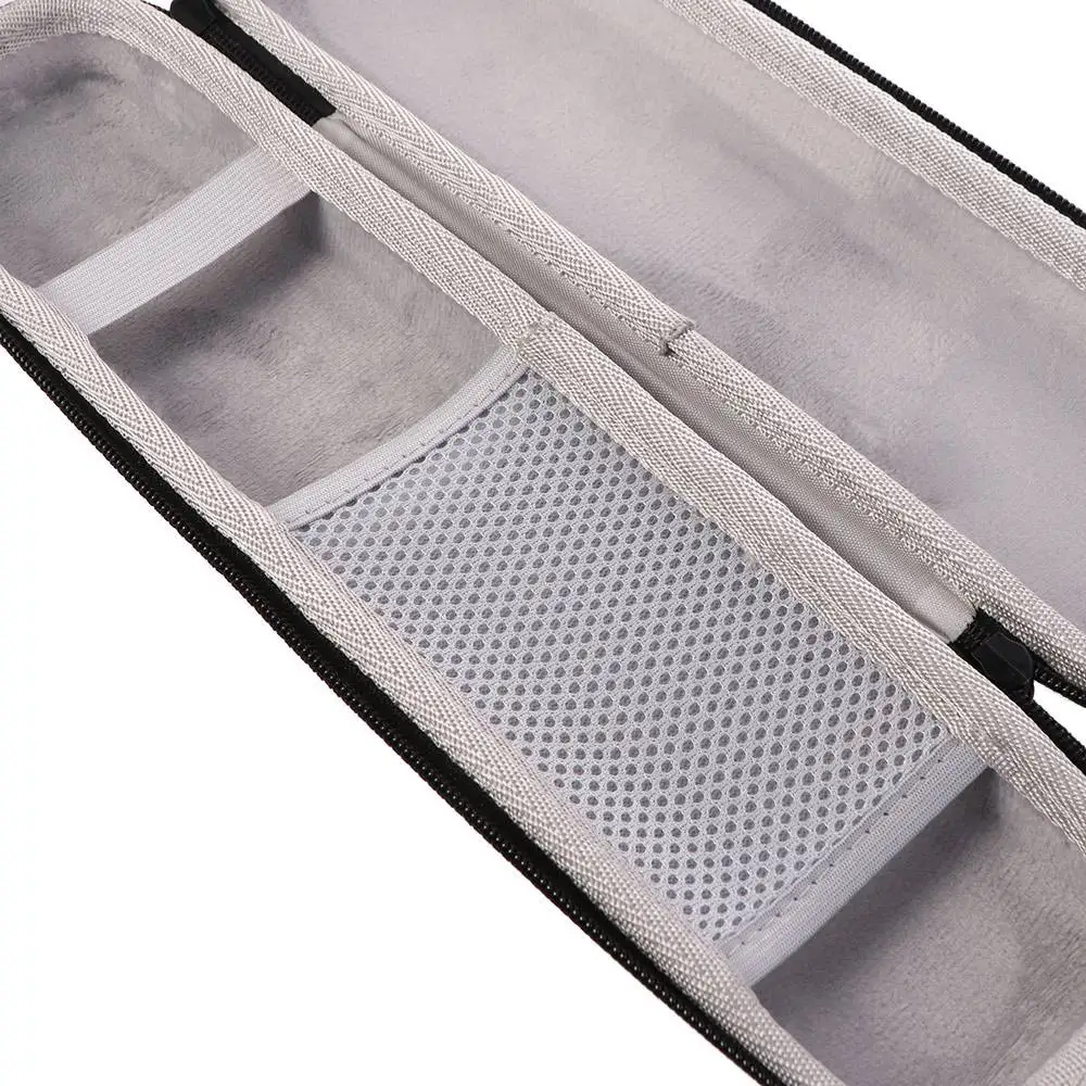 Portable Hair Straightener Storage Bag Double Zipper Hard Eva Curling Iron Carrying Case Hard Shell Heat Resistant