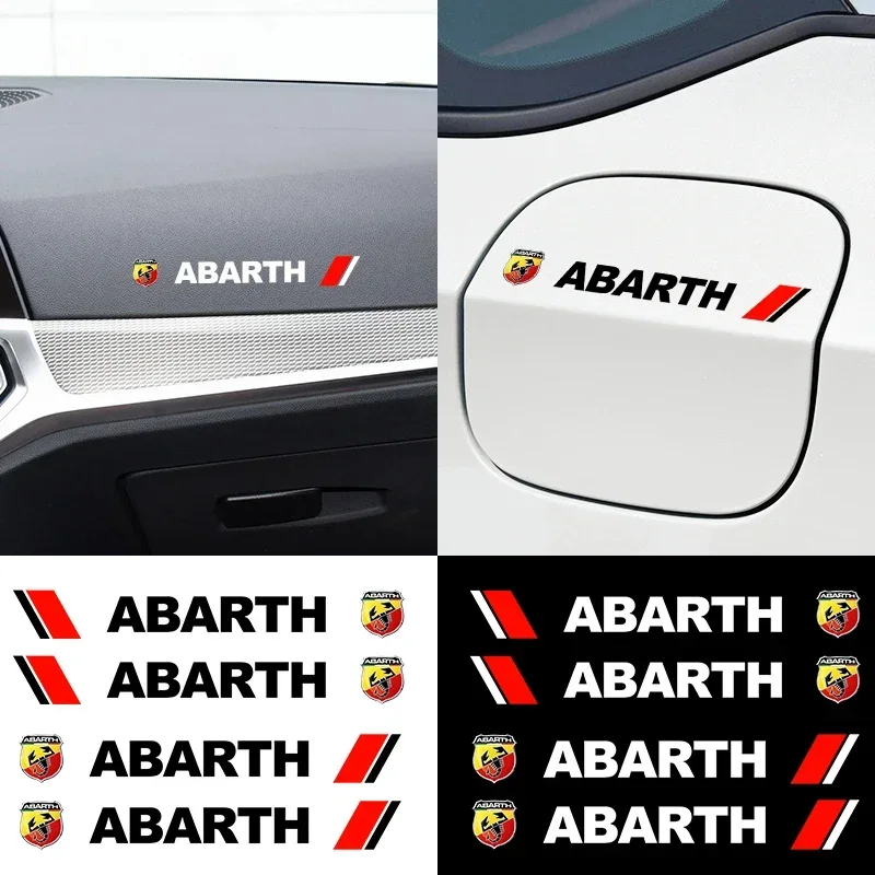 4pcs Vinyl Car Door Handle Mirror Wiper Stickers Decal Styling For Abarth Stilo Ducato Palio Bravo Linea Doblo 500 Grande Tipo