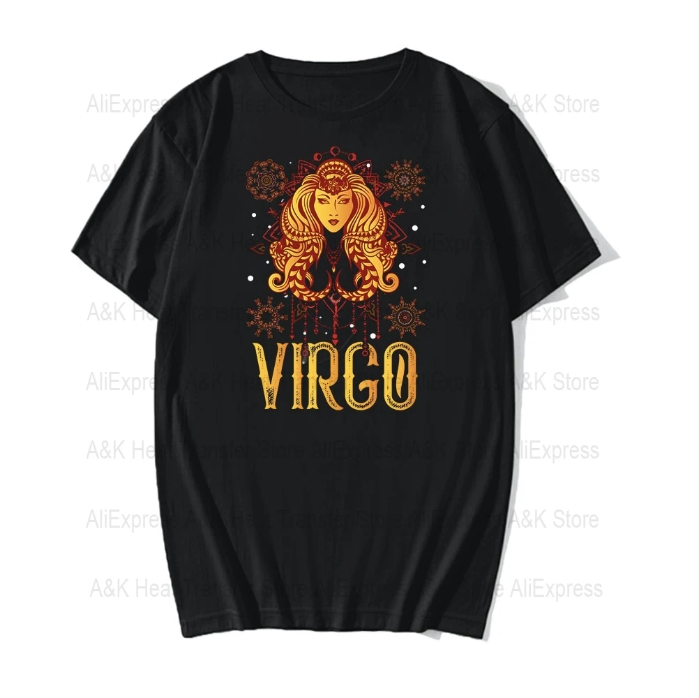 Zodiac Symbol Clothes Patches Astrology Iron on Transfer For T-shirt Horoscope Thermal Stickers Decal DIY Accessory Appliques
