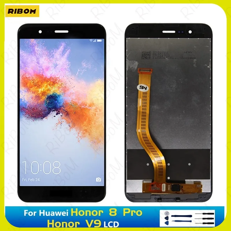 

New 5.7" For Huawei Honor 8 Pro LCD Display DUK-AL20 DUK-TL30 Touch Screen For Huawei Honor V9 Digitizer DUK-L09