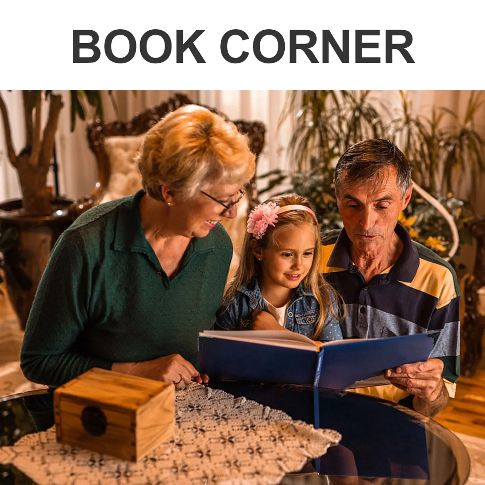 

100Pcs Iron Book Corner Protectors Guards Vintage Style Album Cover Protection Decorative Book Corner Protector