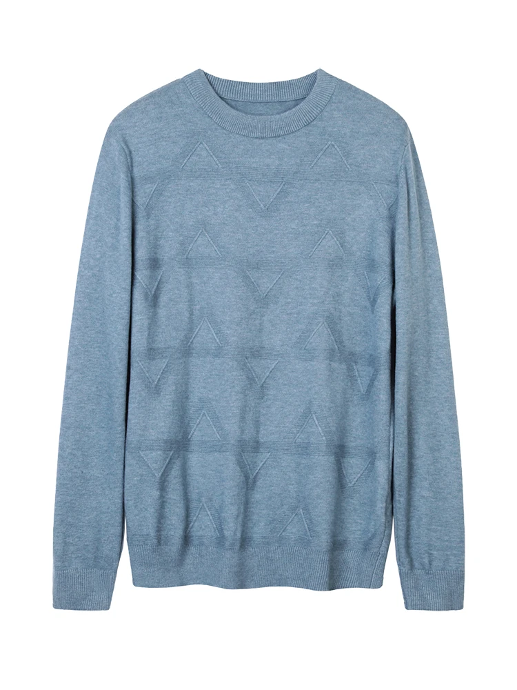 

Мужской повседневный круглый свитер Ne, термовязаный свитер, осень-зима, полиэфирное волокно, теплый, мягкий, базовый, для улицы и офиса