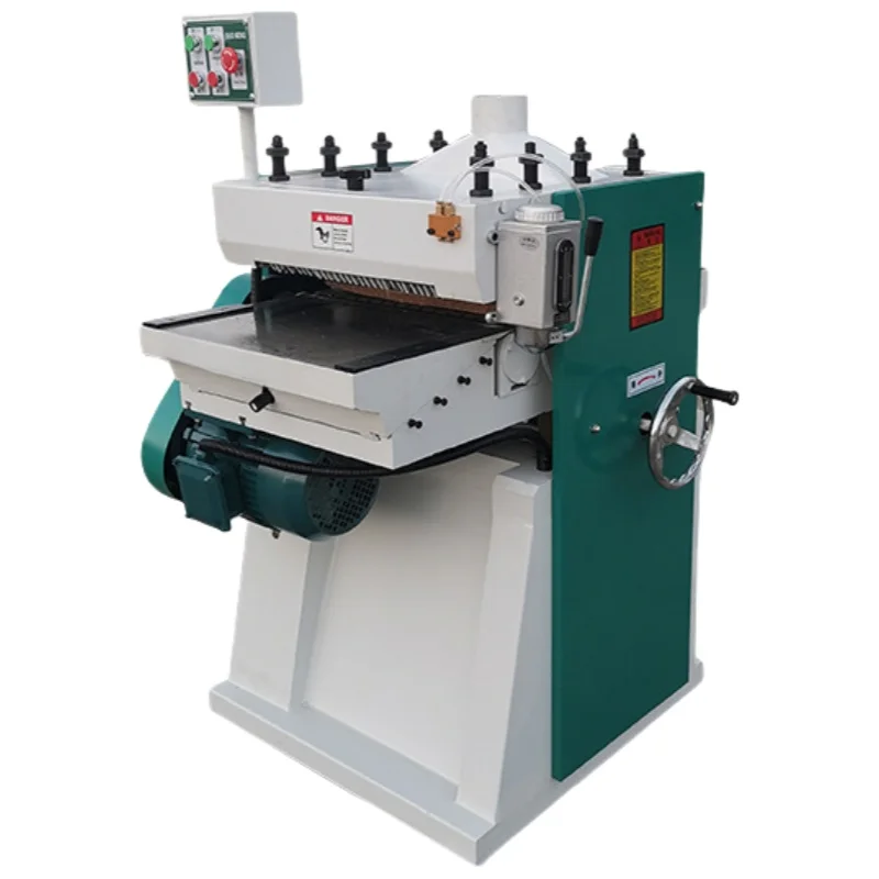 Double Sides High Speed Electric Wood Thickness Planer for Furniture Making Construction Material Production