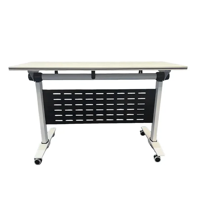 

Training table and chair combination splicing folding training mobile desk strip meeting
