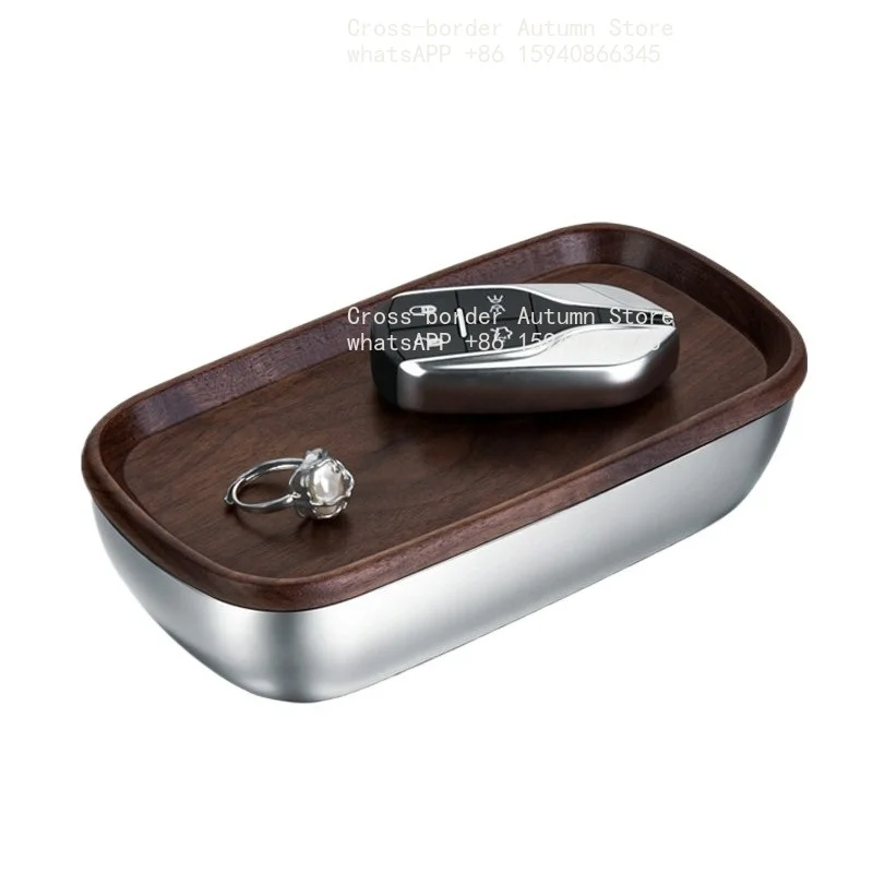 Original exquisite box, multi-functional double-layer storage box, dried fructose box, tray ornament, housewarming gift.