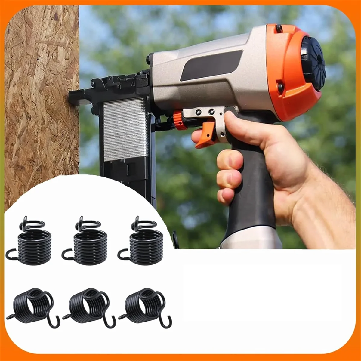 

ABNJ Пневматические фитинги лопаты Воздушное долото Набор пневматических инструментов Фиксатор пневматической пружины Пневматическое долото Пневматическое долото Фиксатор пружины