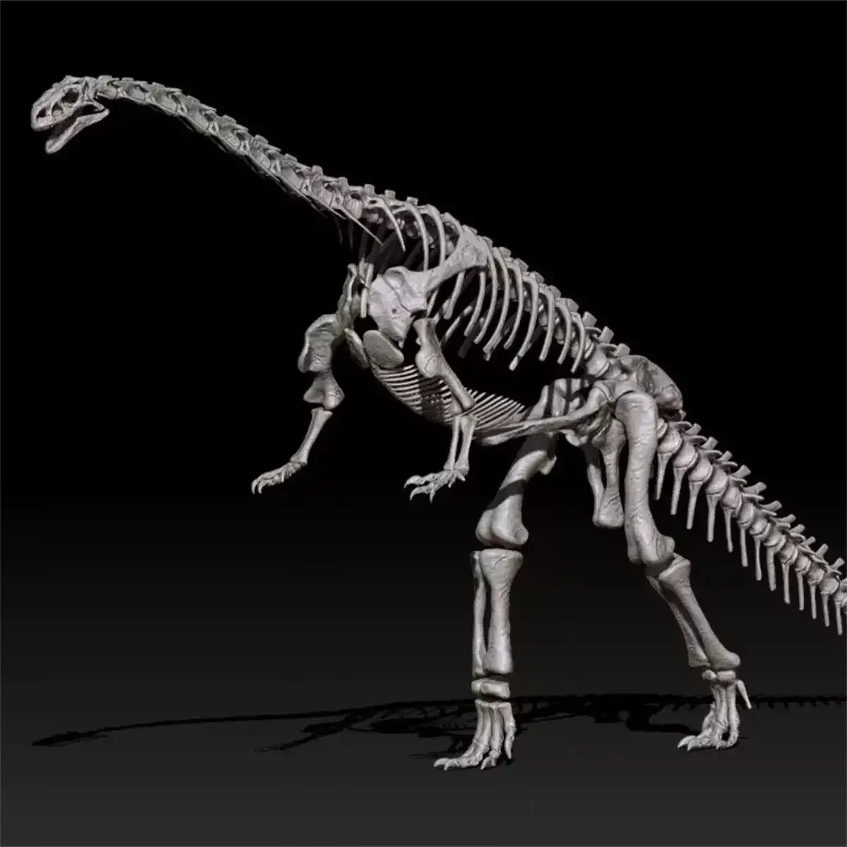 

VWUVWU 1/35 Lufengosaurus Skeleton Model Saurischia Dinosaur Animal Figure Collector GK Desk Decoration Birthday Gift Toy