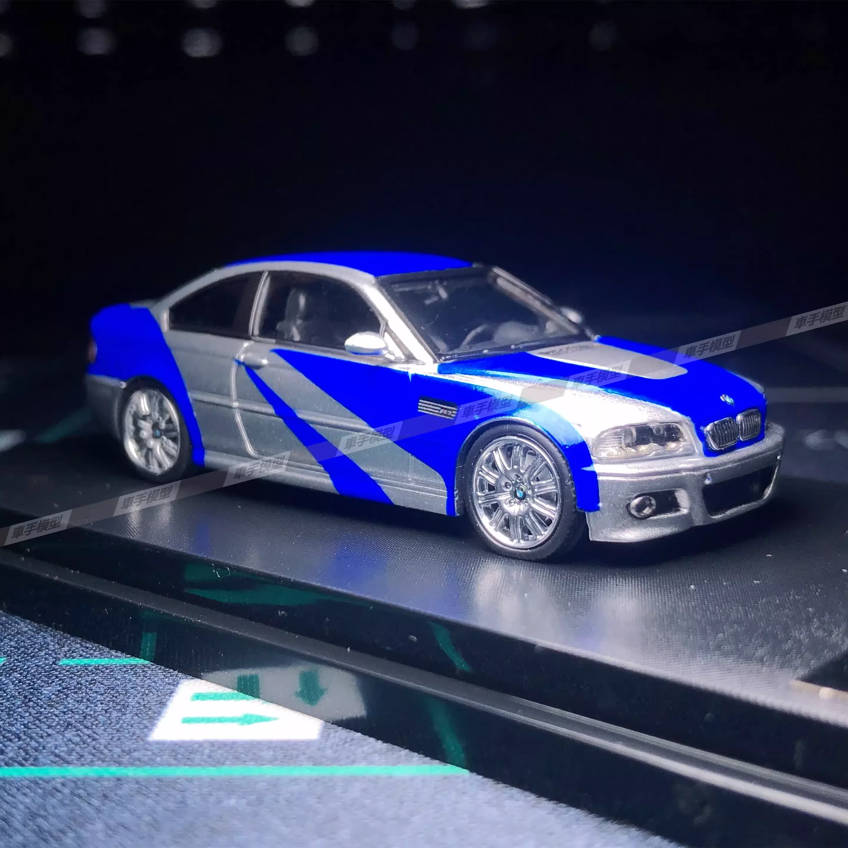 

1/64 E46 Diecast Car Model Gift Model Car Collection Limited Edition Hobby Toys