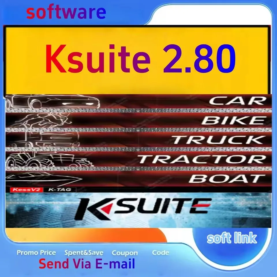 

Newest Hot Ksuite 2.80 Car Repair Software Ksuite 2.80 ECU Programming Car Software Multi-Vehicle Support KESS V2 V5.017 RSA Fix