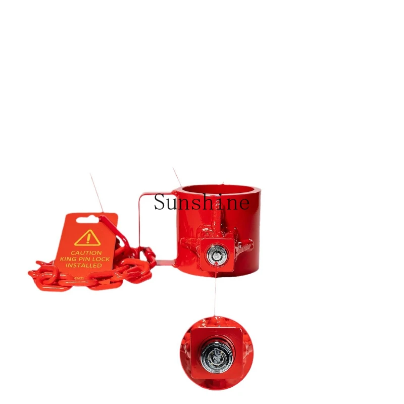 

Powder Coated Steel 5th Wheel Hook Lock - Durable Safety 5th Wheel Lock