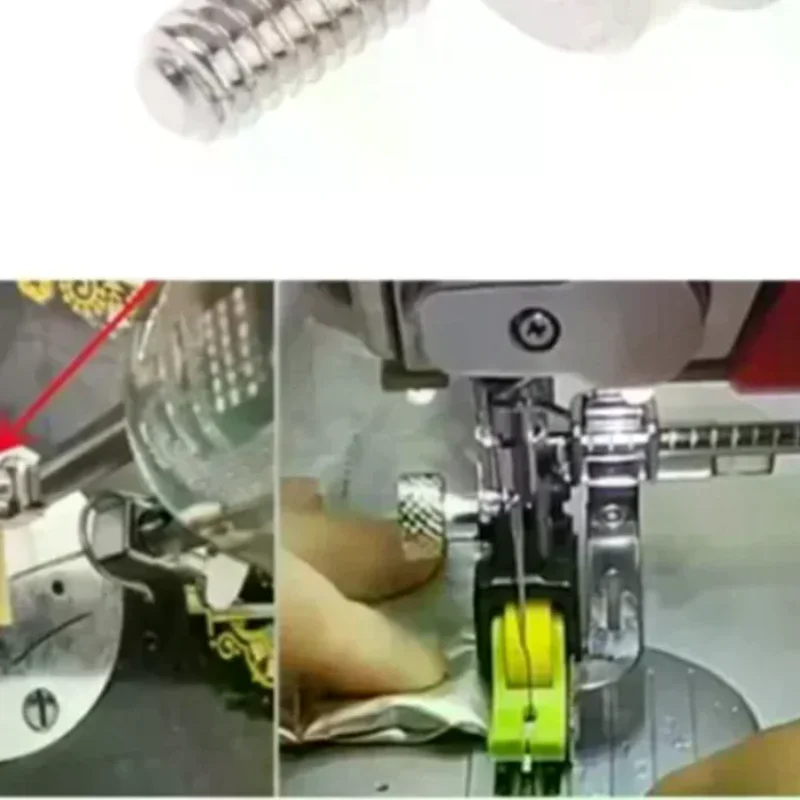 Quick Hand-Tightening Presser Foot Screw For Computerized Flat Sewing Machines And Old-Style Pedal Sewing Machines
