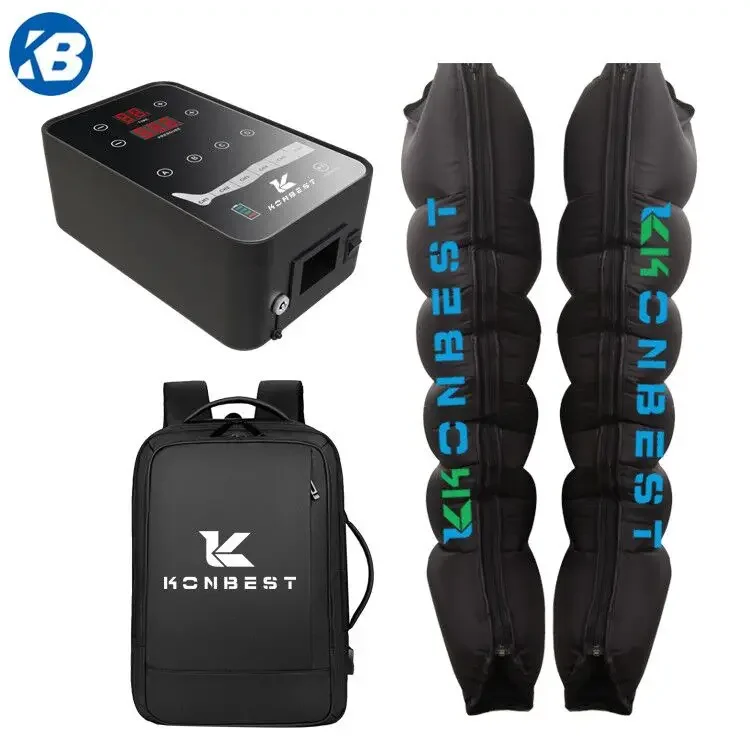 Custom Logo Air Pump Compression Pressure Therapy Recovery Boots Full Leg Massager System Device